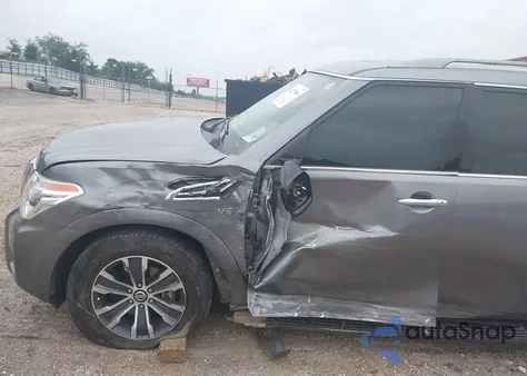 2020 Nissan Armada Sv z USA, uszkodzony, nr VIN JN8AY2ND2L9112629